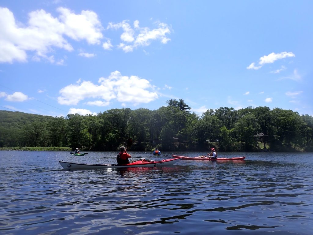 Paddling Together.